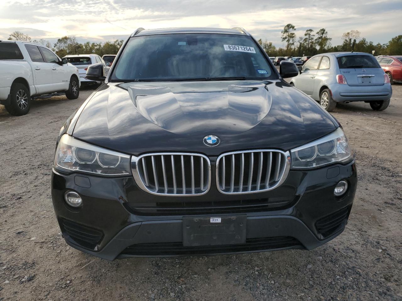 2017 BMW X3 VIN 5UXWX7C33H0W39505 Copart auction photo, burn / burn - engine damage thumbnail 5