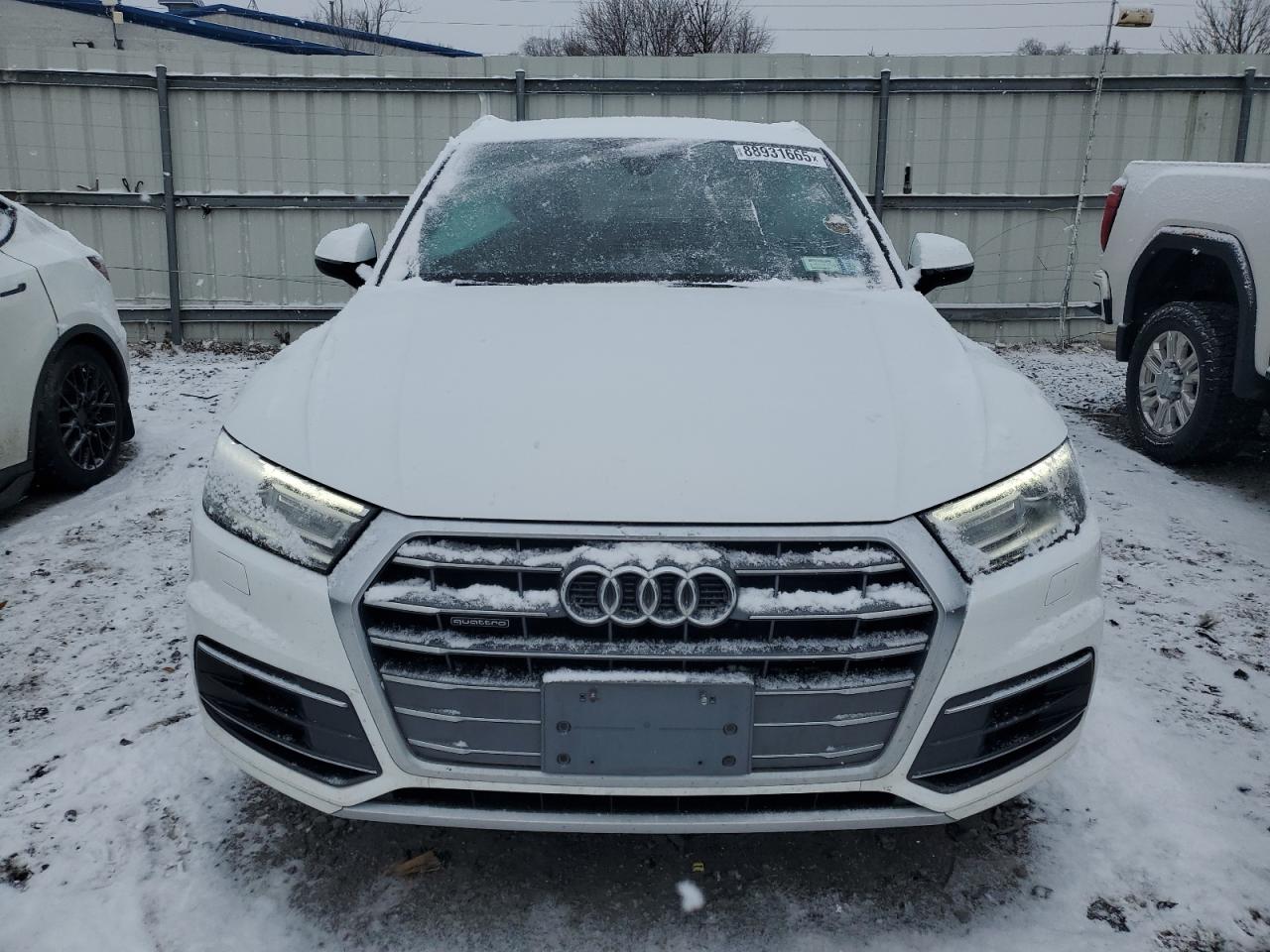 2018 Audi Q5 VIN WA1ANAFY1J2139885 Copart auction photo, side / rear end damage thumbnail 5