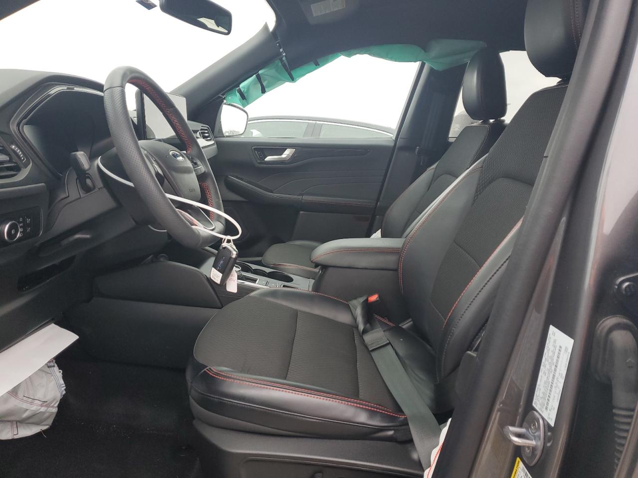 2023 Ford Escape VIN 1FMCU9PAXPUB36090 Copart auction photo, front end / side damage thumbnail 7