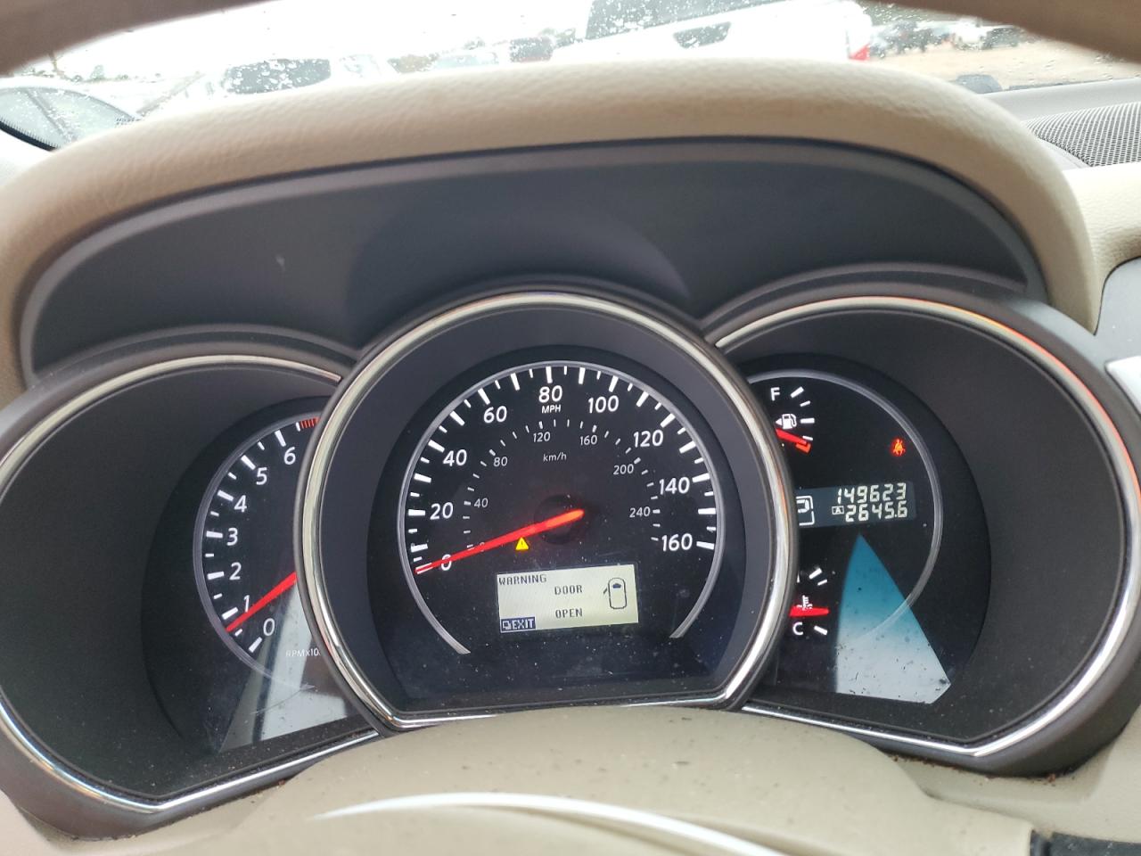 2014 Nissan Murano VIN JN8AZ1MU3EW413617 Copart auction photo, front end / minor dent/scratches damage thumbnail 9