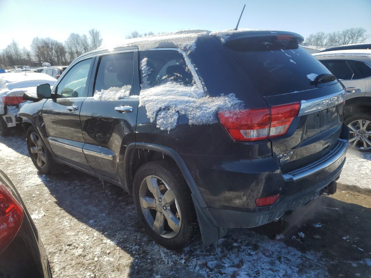 2013 Jeep Grand Cherokee VIN 1C4RJFCTXDC524693 Copart auction photo, front end damage thumbnail 2