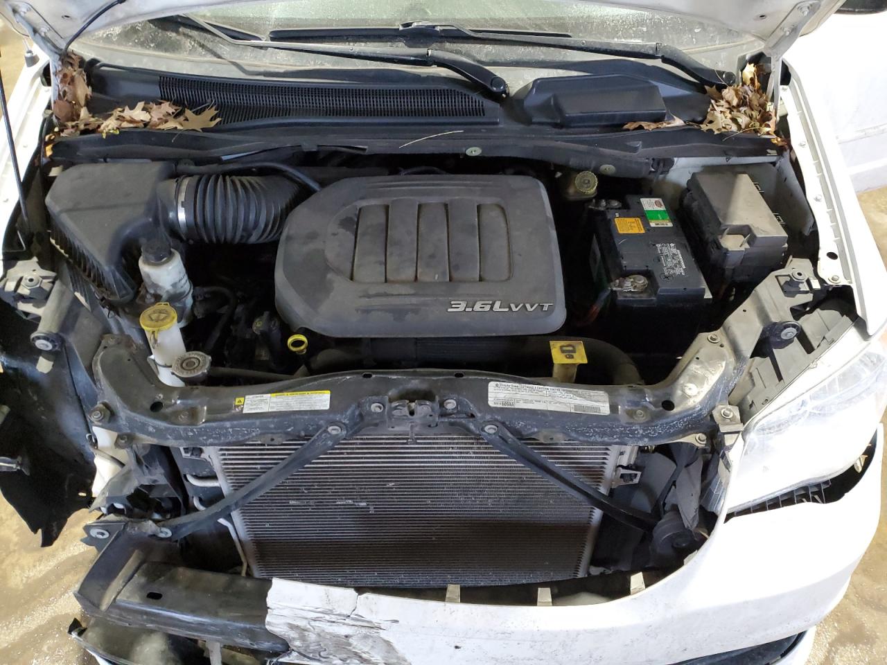 2012 Dodge Caravan VIN 2C4RDGBG8CR378401 Copart auction photo, front end damage thumbnail 12