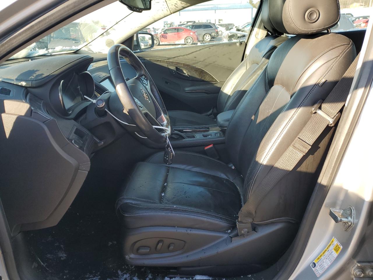2015 Buick LaCrosse VIN 1G4GB5G35FF166098 Copart auction photo, rear end / side damage thumbnail 7
