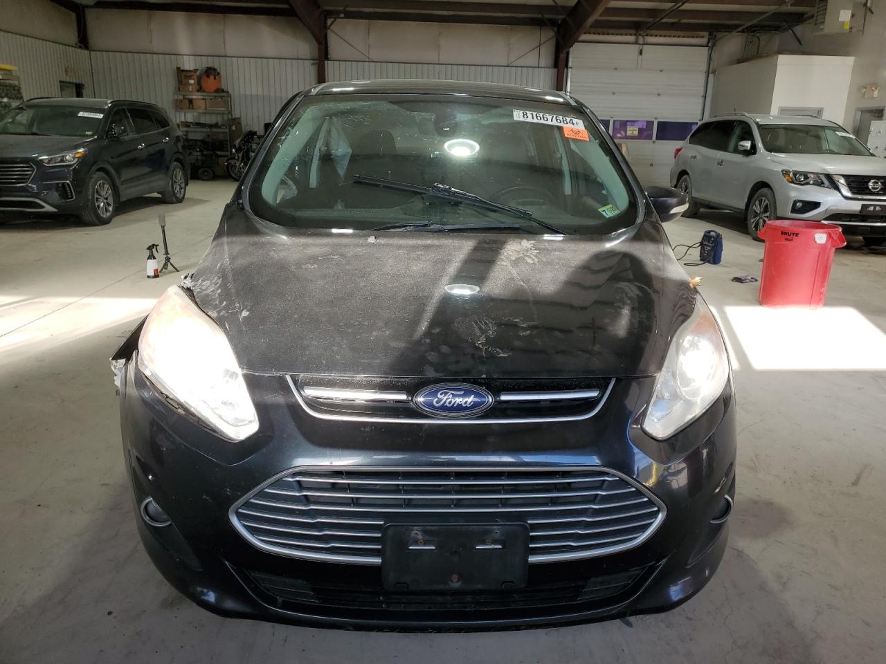 2014 Ford C-MAX VIN 1FADP5CU0EL512572 Copart auction photo, all over damage thumbnail 5
