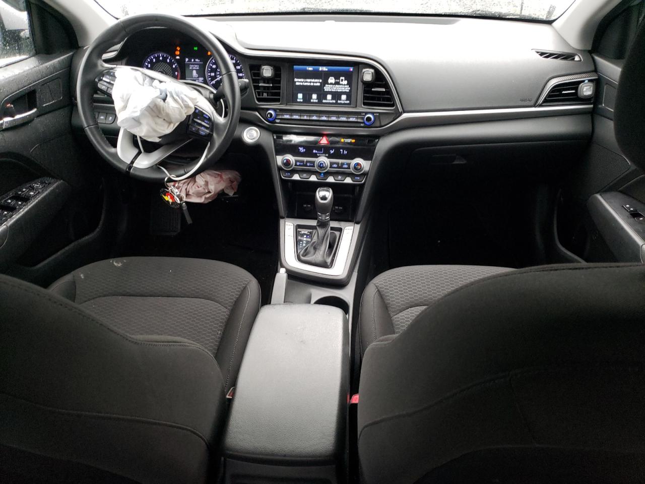 2020 Hyundai Elantra VIN 5NPD84LF3LH625078 Copart auction photo, front end damage thumbnail 8