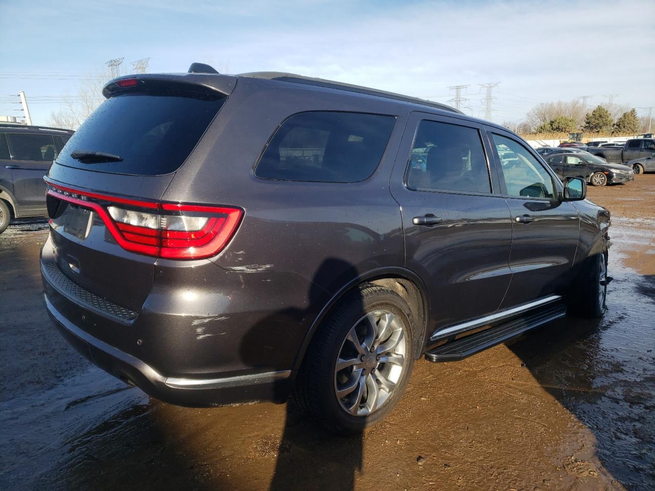 2018 Dodge Durango VIN 1C4RDJAG9JC198378 Copart auction photo, front end damage thumbnail 3