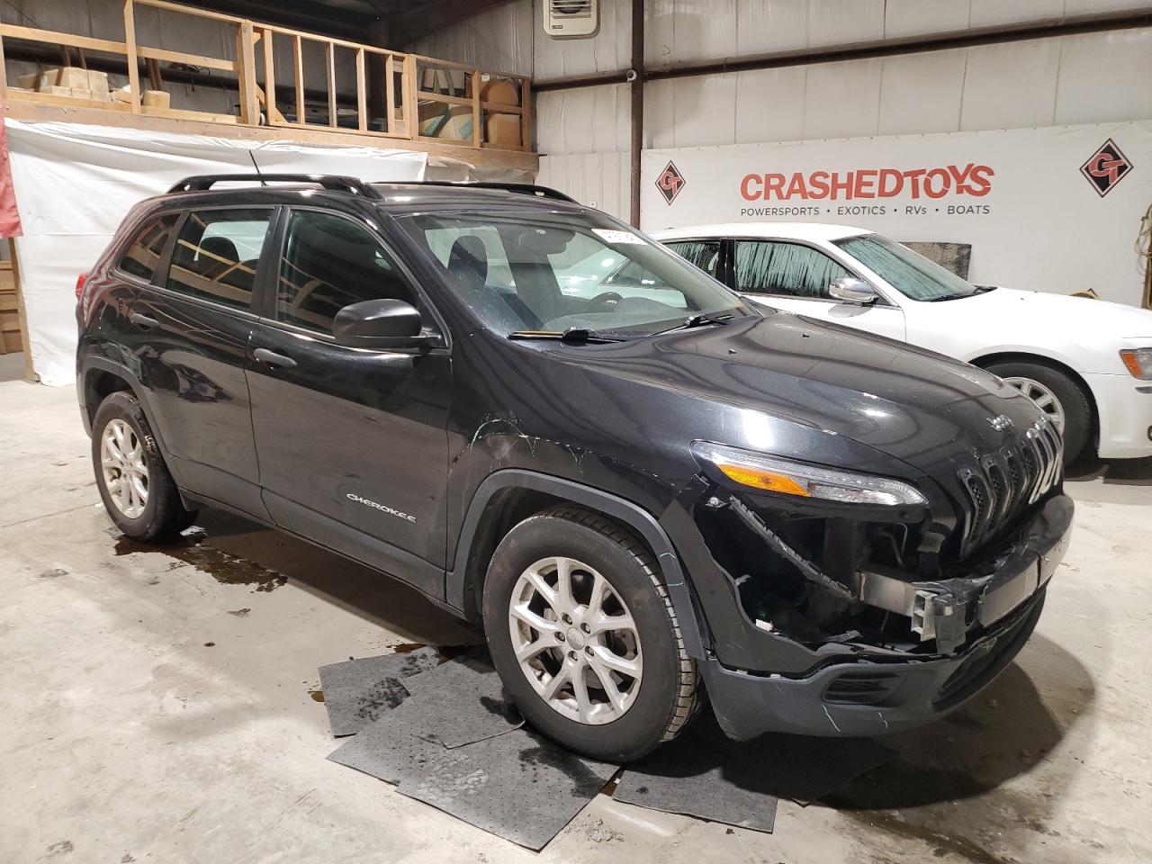 2015 Jeep Grand Cherokee VIN 1C4PJLAB0FW782576 Copart auction photo, front end damage thumbnail 4