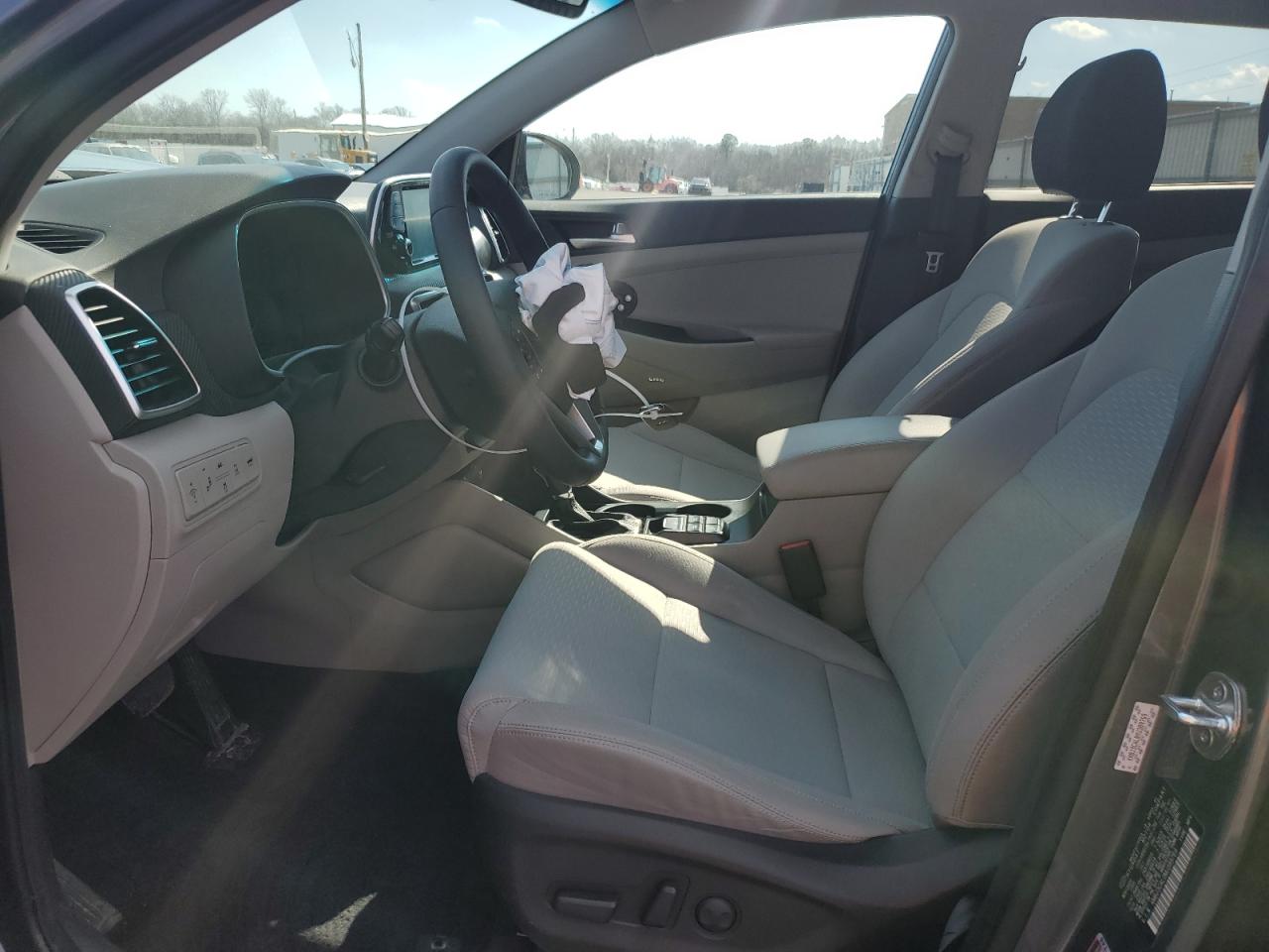 2021 Hyundai Tucson VIN KM8J3CAL0MU389769 Copart auction photo, front end damage thumbnail 7