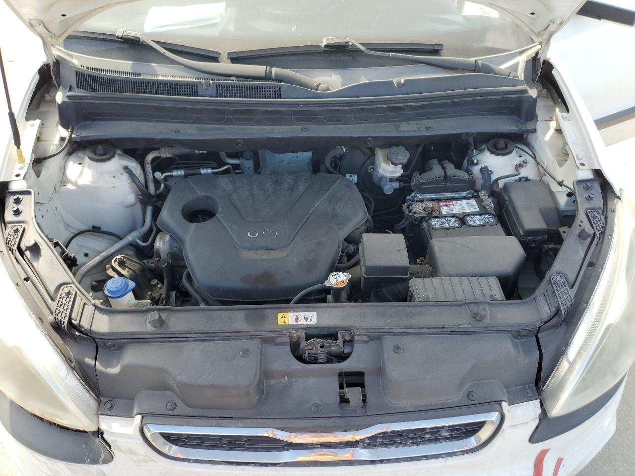 2012 KIA Soul VIN KNDJT2A54C7400558 Copart auction photo, front end / mechanical damage thumbnail 12