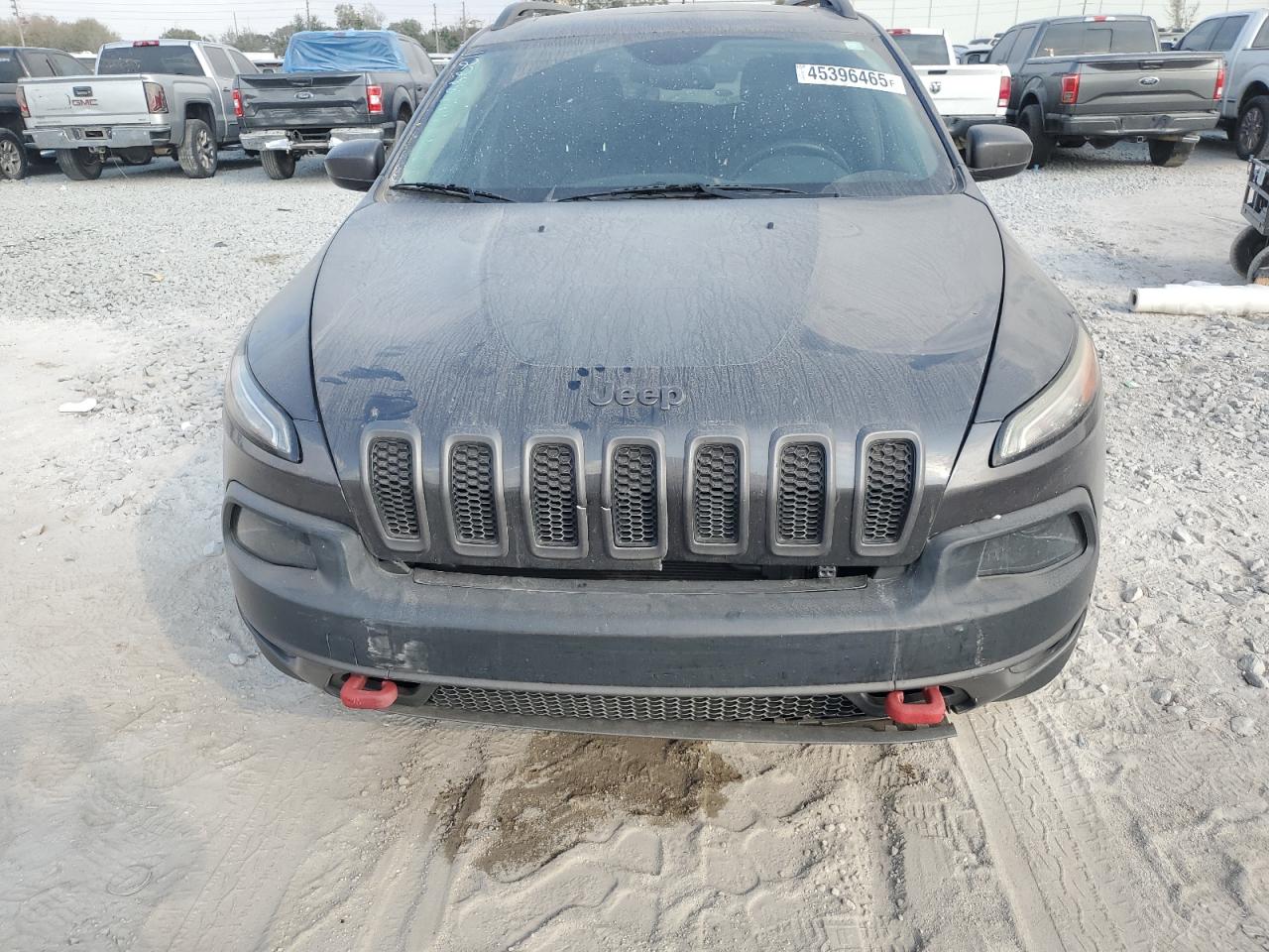 2015 Jeep Cherokee VIN 1C4PJMBSXFW780368 Copart auction photo, rear end / front end damage thumbnail 14