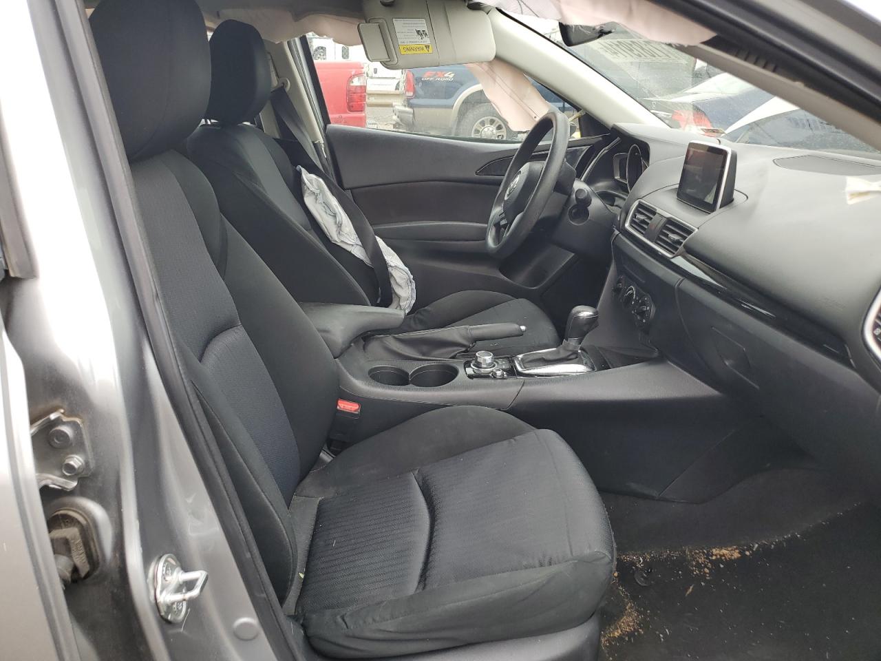 2015 Mazda 3 VIN 3MZBM1U73FM135325 Copart auction photo, side / rear end damage thumbnail 7