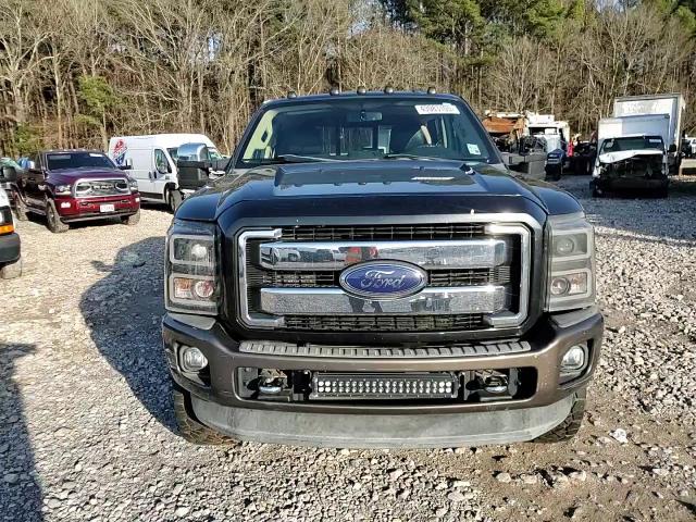 2015 Ford F350 VIN 1FT8W3DT3FEB28770 Copart auction photo, undercarriage / all over damage thumbnail 10