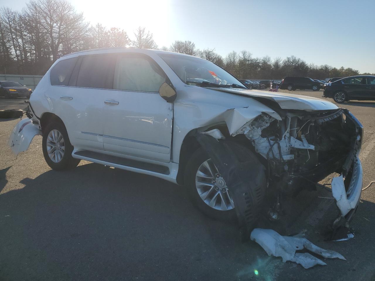 2015 Lexus GX VIN JTJBM7FX4F5110598 Copart auction photo, all over damage thumbnail 4