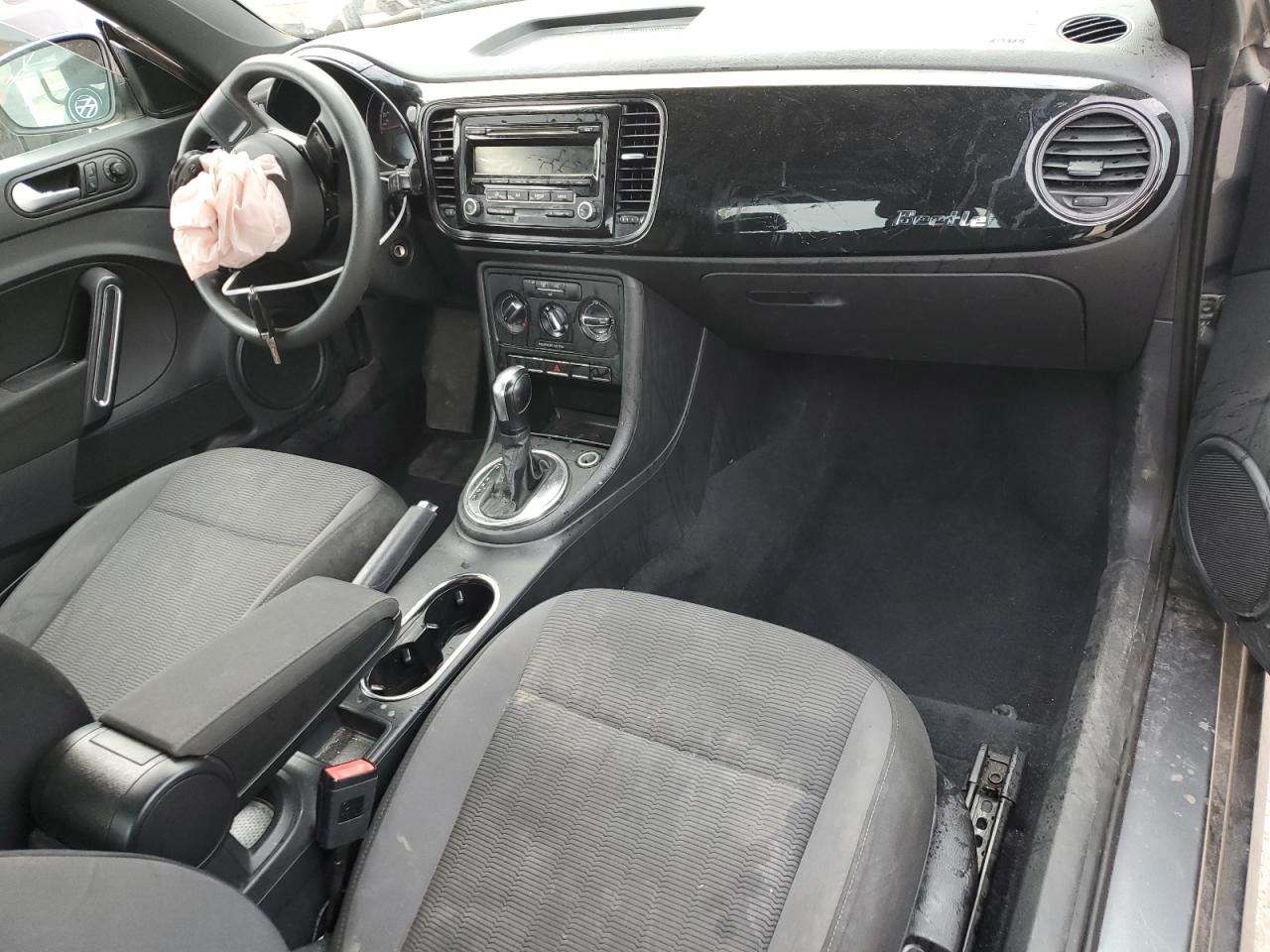 2013 Volkswagen Beetle VIN 3VWFP7AT5DM654189 Copart auction photo, front end / top/roof damage thumbnail 8