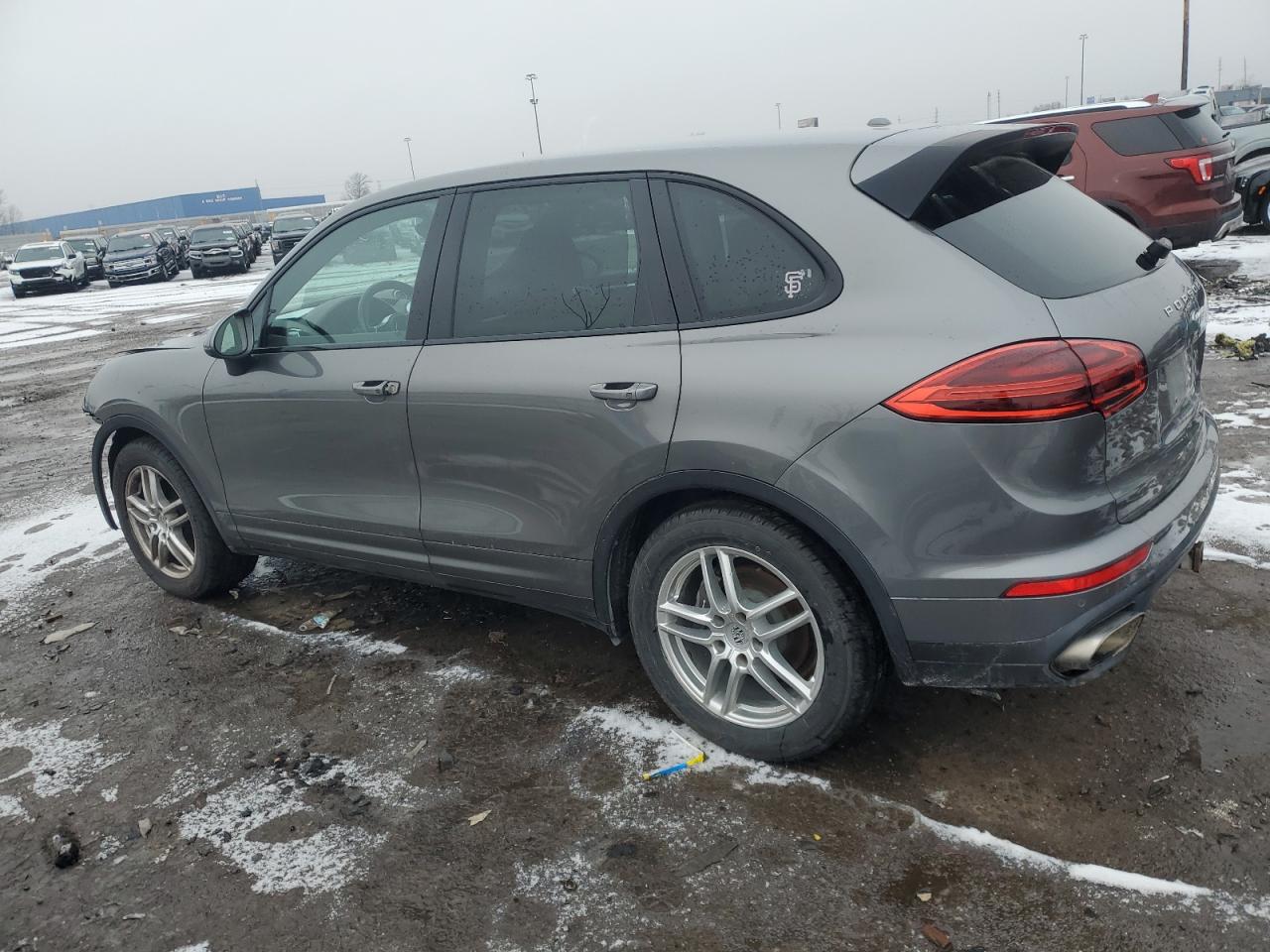 2016 Porsche Cayenne VIN WP1AA2A20GKA15592 Copart auction photo, front end damage thumbnail 2