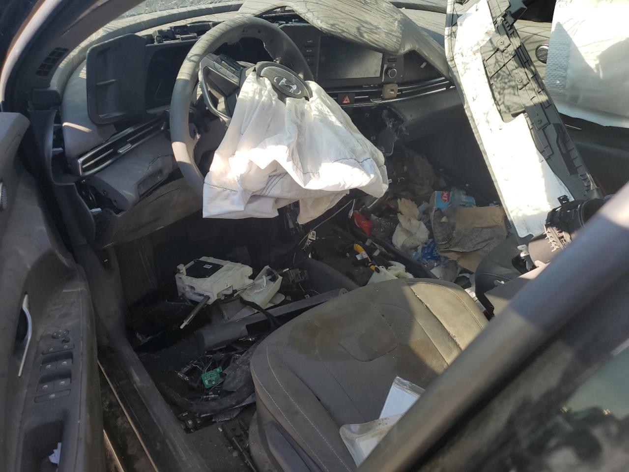 2023 Hyundai Elantra VIN KMHLM4AJ9PU078758 Copart auction photo, all over damage thumbnail 8