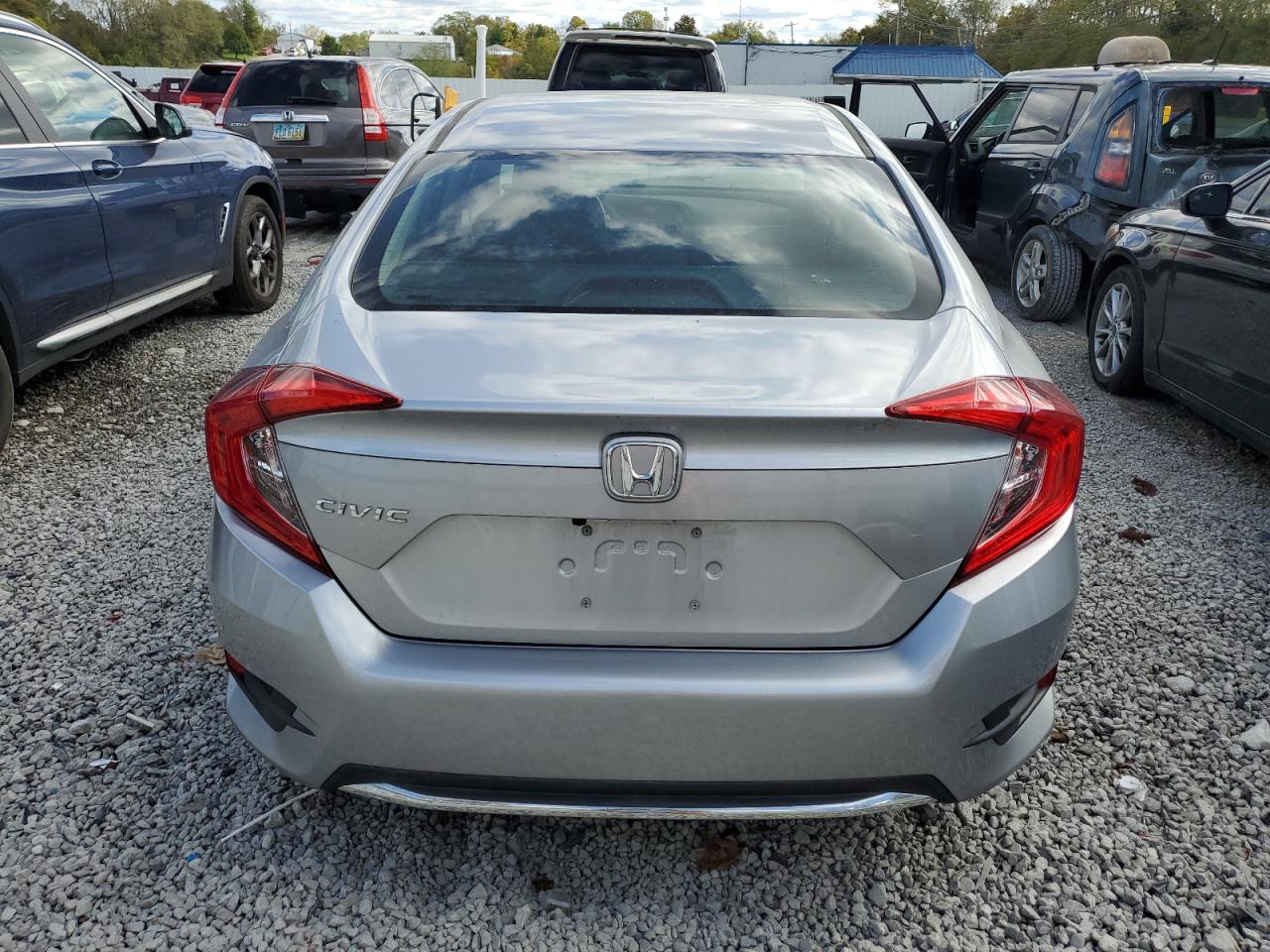 2021 Honda Civic VIN 2HGFC2F64MH551592 Copart auction photo, front end damage thumbnail 6