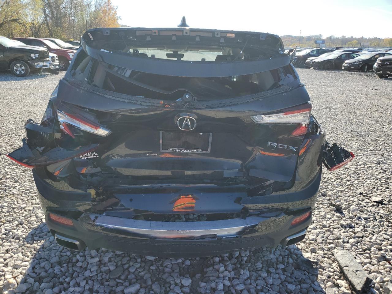 2022 Acura RDX VIN 5J8TC1H52NL007923 Copart auction photo, rear end damage thumbnail 6