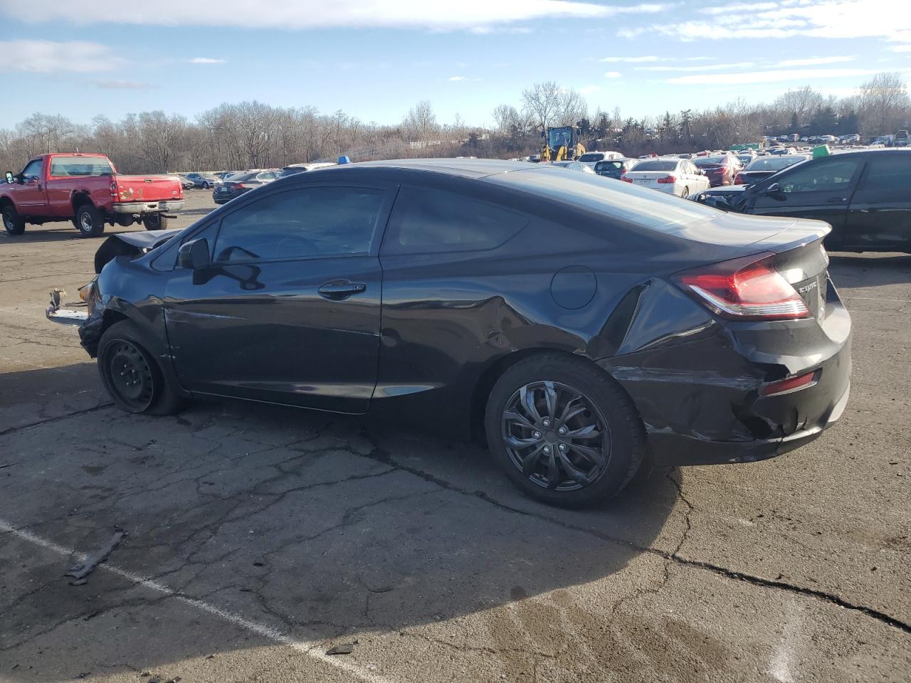 2014 Honda Civic VIN 2HGFG3B54EH510548 Copart auction photo, all over damage thumbnail 2