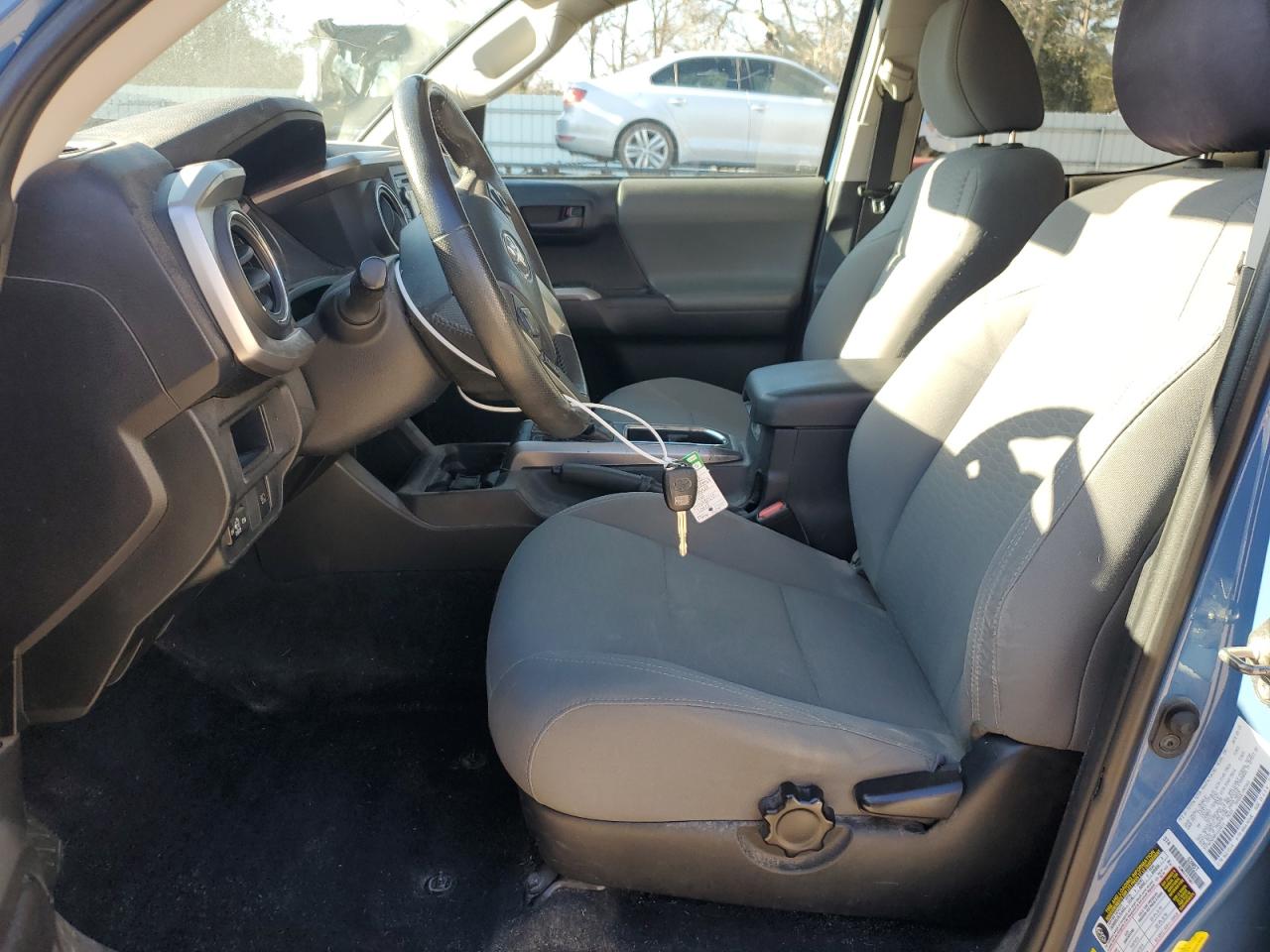 2019 Toyota Tacoma VIN 5TFAX5GN8KX164816 Copart auction photo, undercarriage / front end damage thumbnail 7