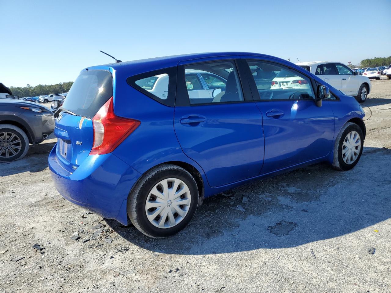 2014 Nissan Versa VIN 3N1CE2CP5EL395471 Copart auction photo, front end damage thumbnail 3