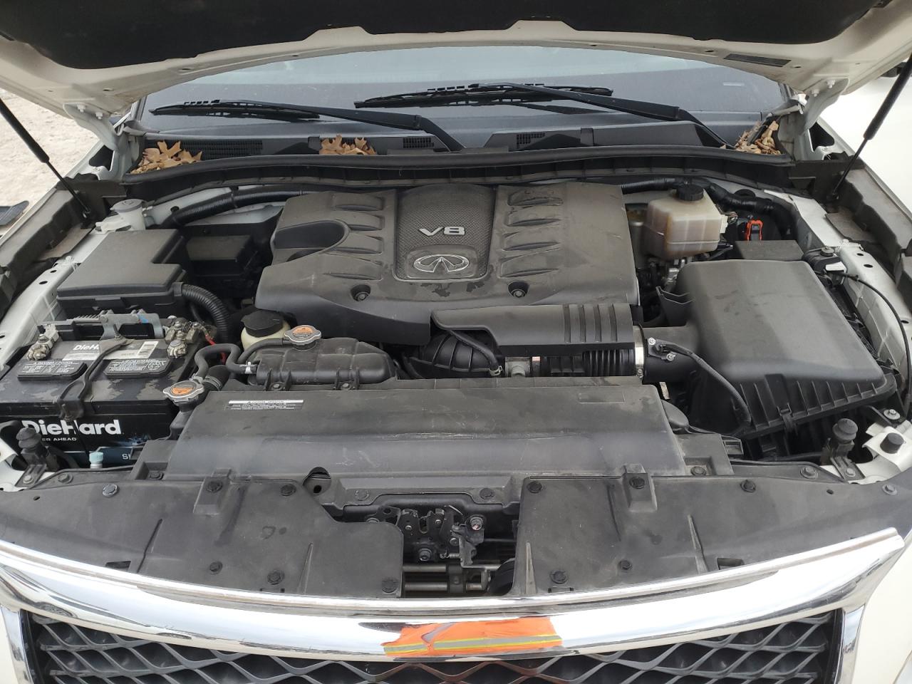 2017 Infiniti QX80 VIN JN8AZ2NEXH9158268 Copart auction photo, side damage thumbnail 13