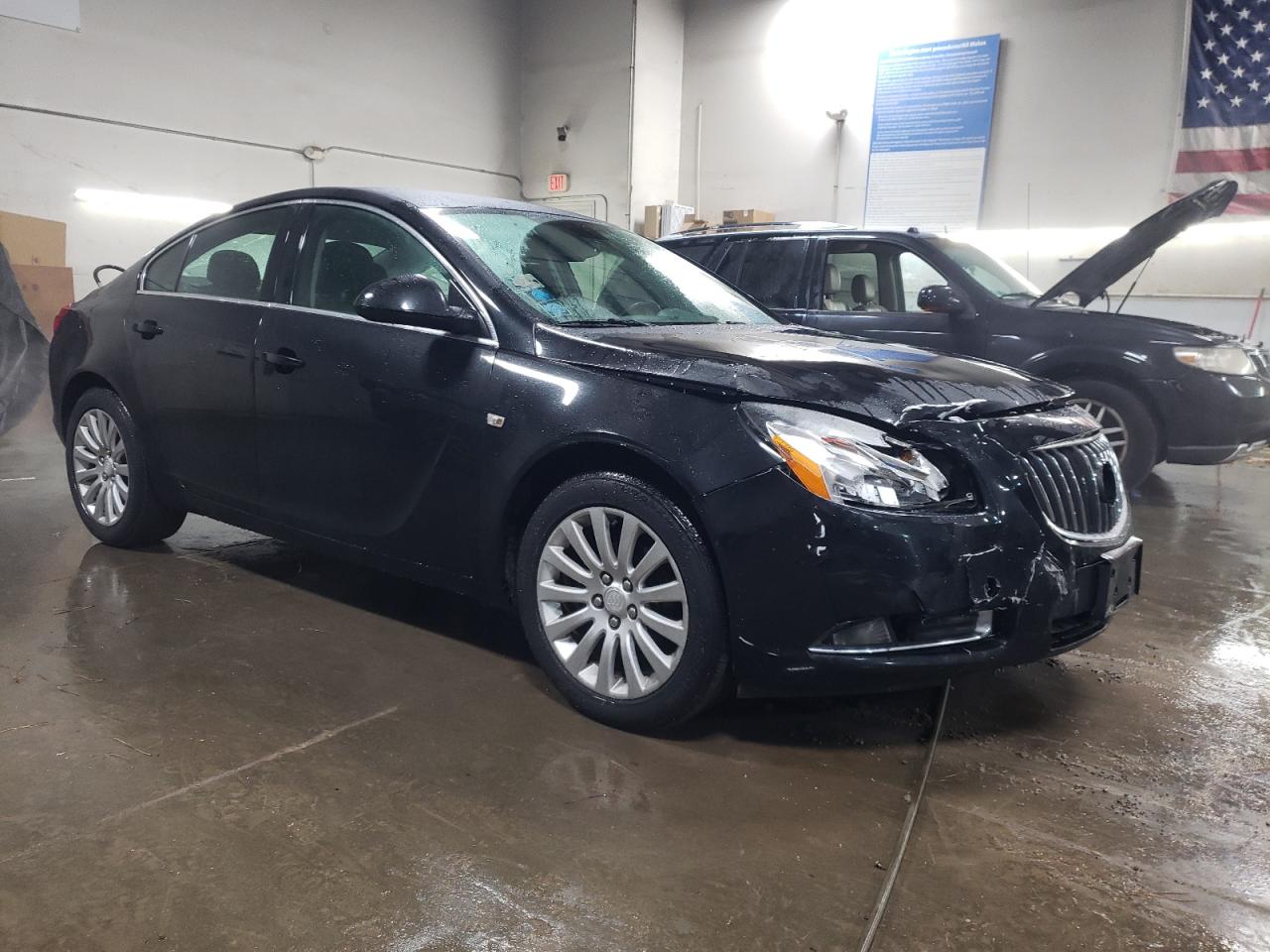 2011 Buick Regal VIN W04GN5EC7B1090772 Copart auction photo, front end damage thumbnail 4