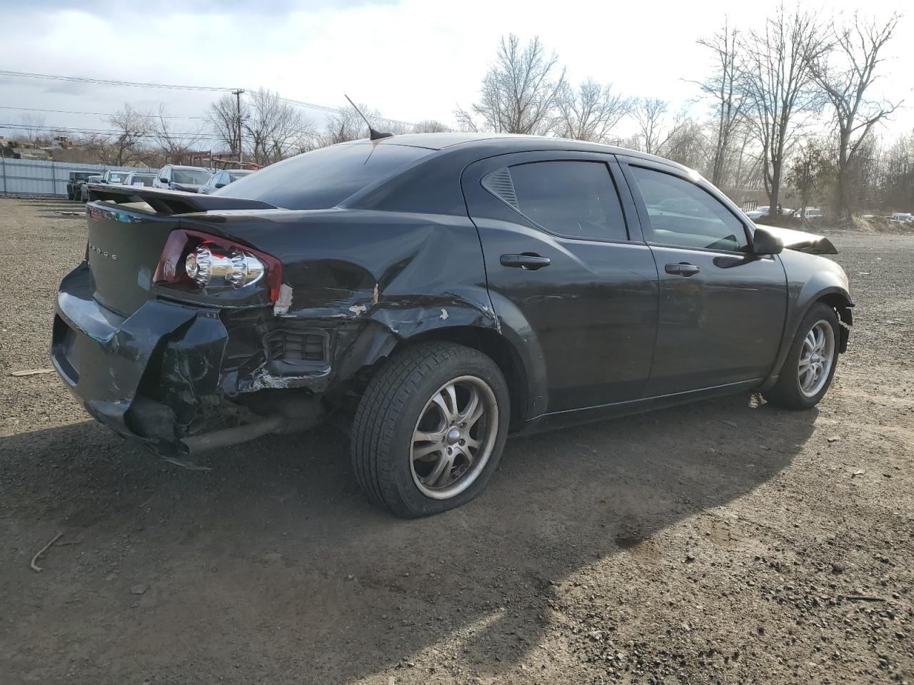 2013 Dodge Avenger VIN 1C3CDZAB0DN526227 Copart auction photo, all over damage thumbnail 3
