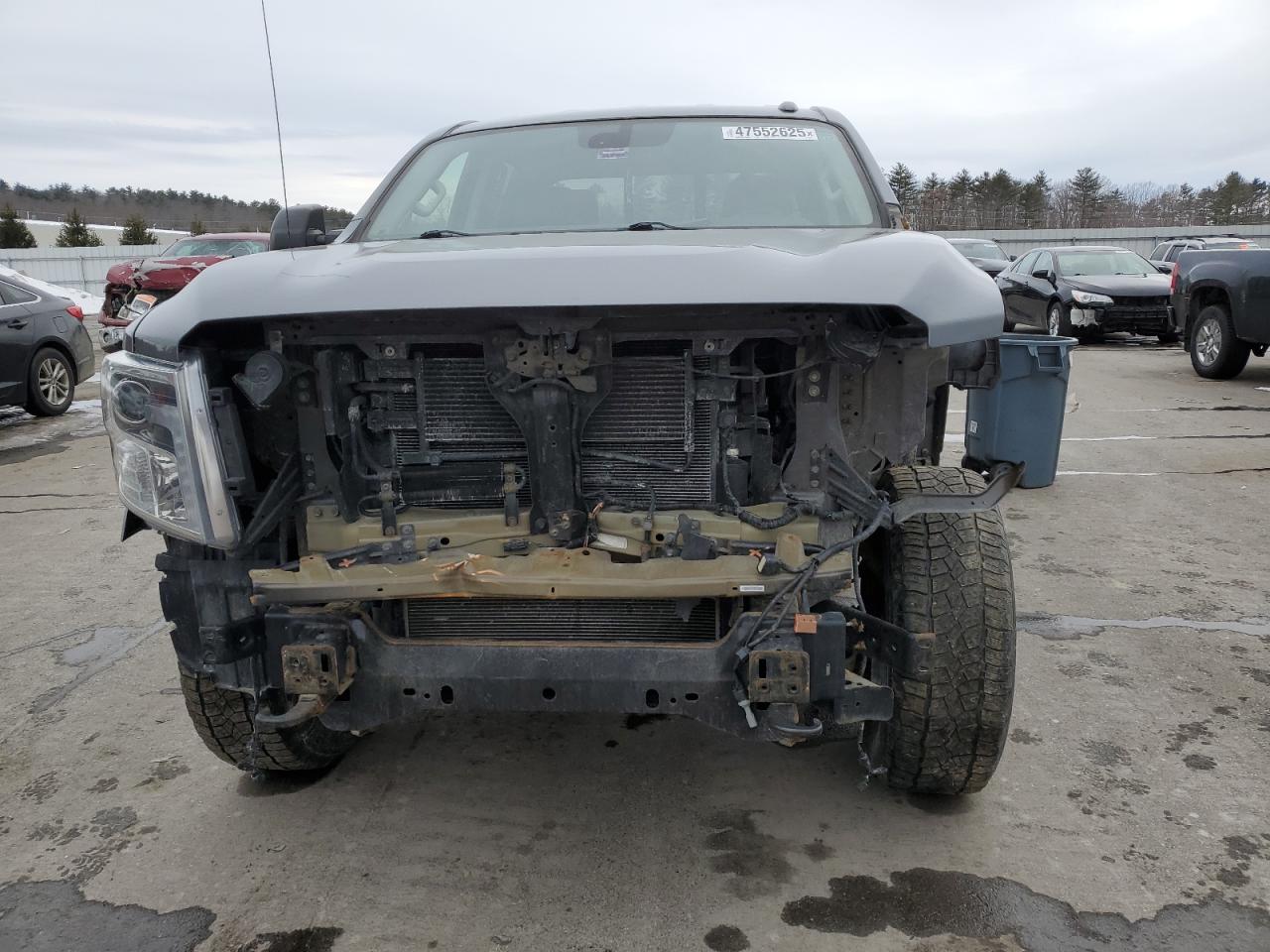 2018 Nissan Titan VIN 1N6AA1E54JN551447 Copart auction photo, front end damage thumbnail 5