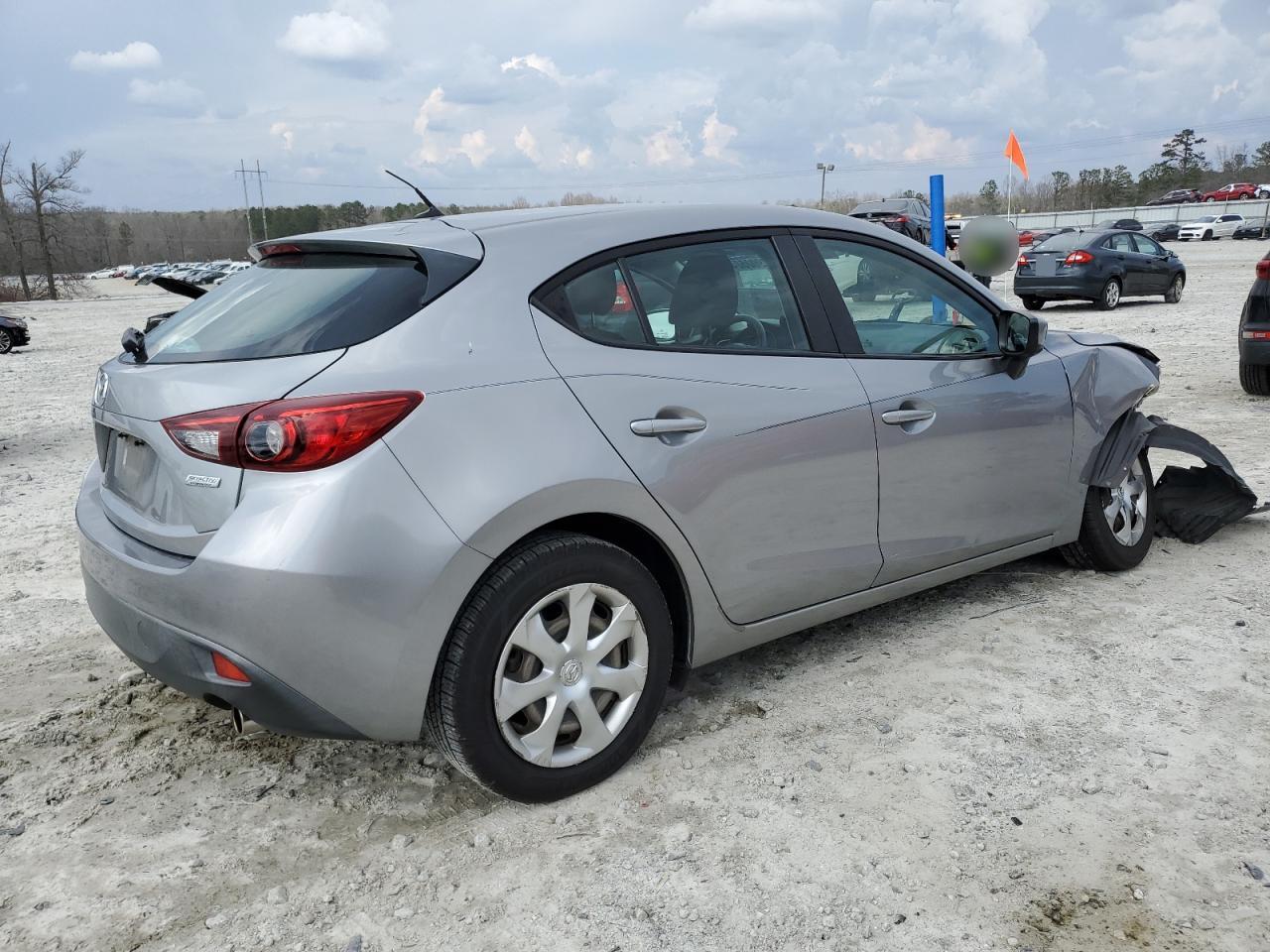 2016 Mazda 3 VIN 3MZBM1J78GM273593 Copart auction photo, front end damage thumbnail 3