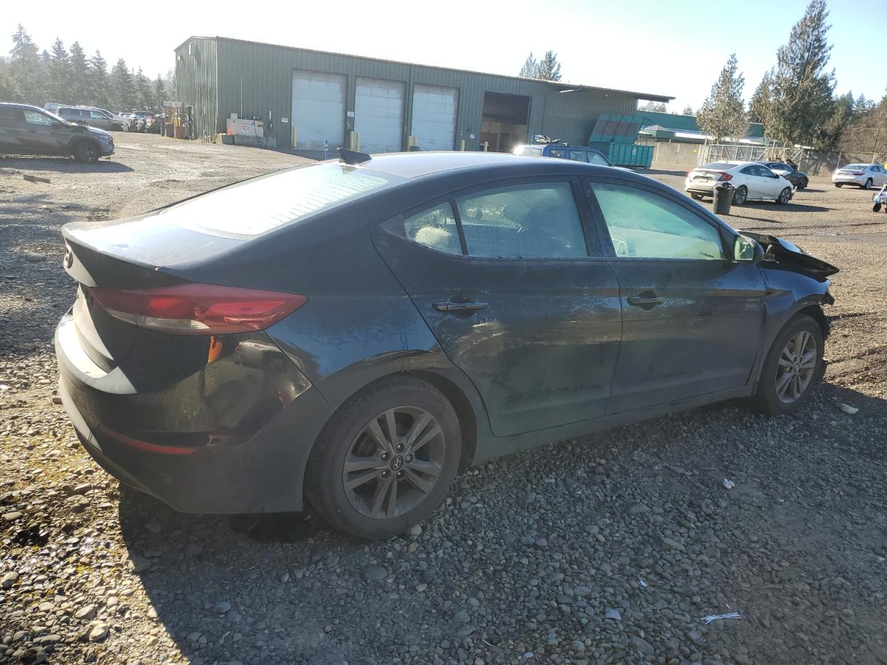 2017 Hyundai Elantra VIN 5NPD84LF7HH019922 Copart auction photo, front end damage thumbnail 3
