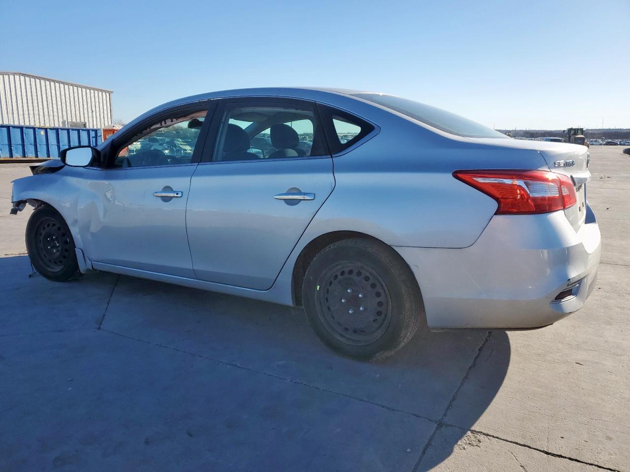 2017 Nissan Sentra VIN 3N1AB7AP0HY323536 Copart auction photo, front end / side damage thumbnail 2