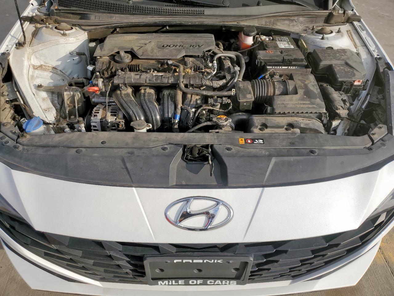 2021 Hyundai Elantra VIN 5NPLL4AG9MH021431 Copart auction photo, normal wear damage thumbnail 11
