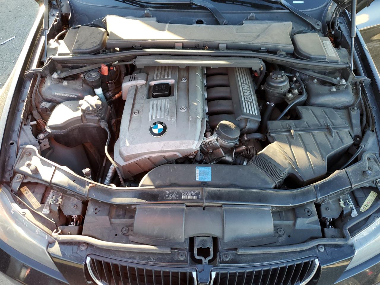 2006 BMW 3er VIN WBAVB13506PT03421 Copart auction photo, front end / side damage thumbnail 11