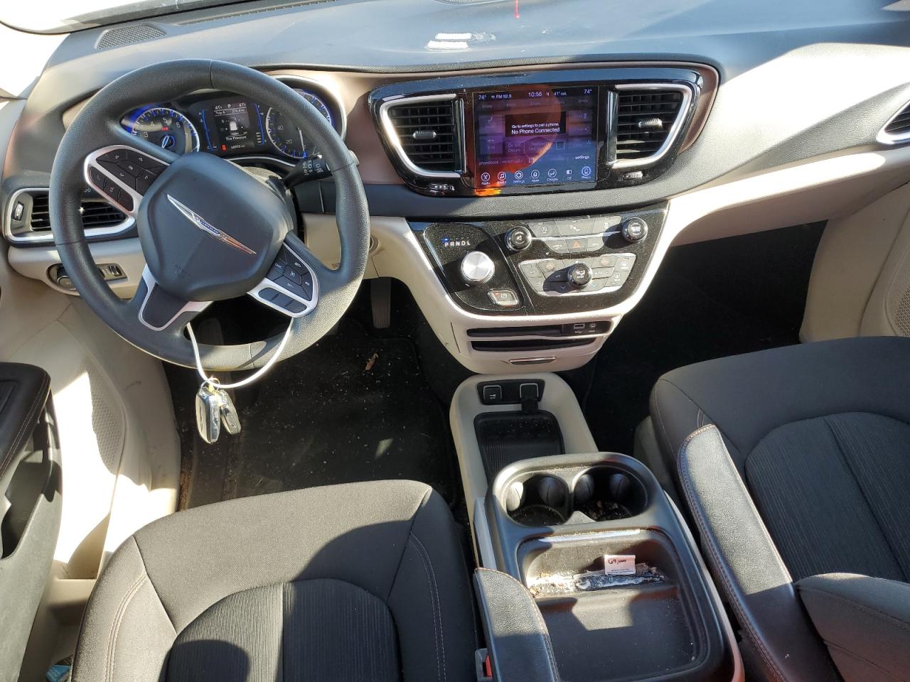 2017 Chrysler Pacifica VIN 2C4RC1BG0HR850811 Copart auction photo, all over damage thumbnail 8