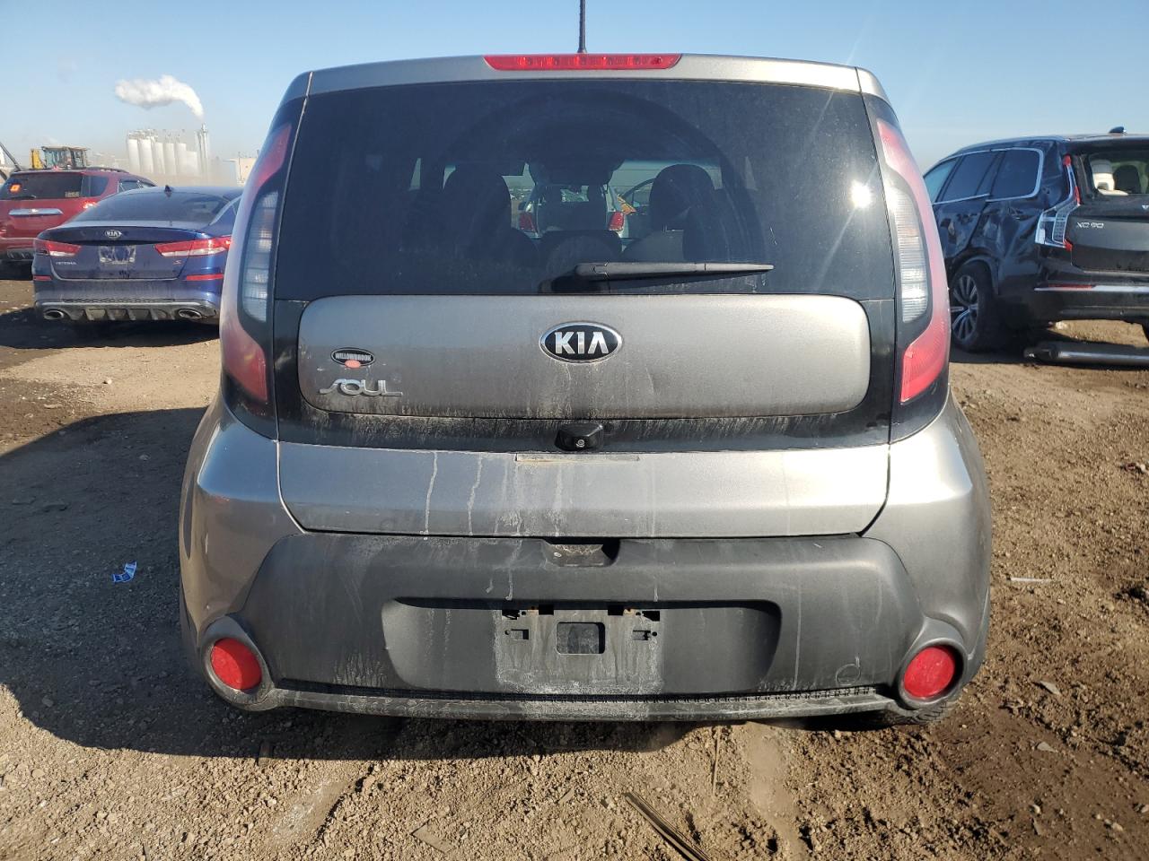 2015 KIA Soul VIN KNDJP3A53F7149451 Copart auction photo, front end damage thumbnail 6