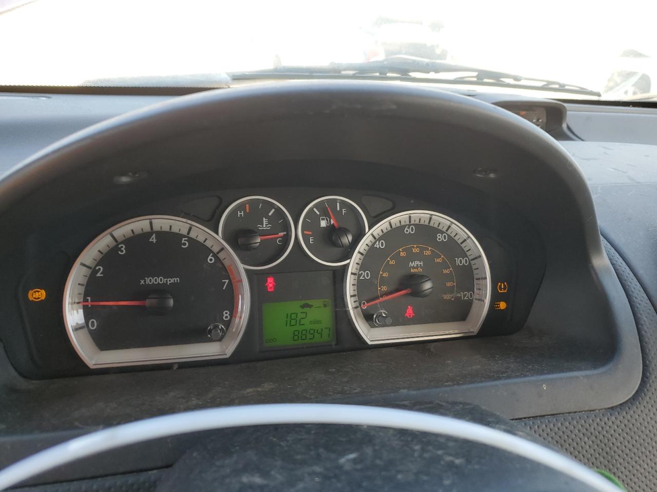 2009 Chevrolet Aveo VIN KL1TG66E89B299356 Copart auction photo, front end damage thumbnail 9