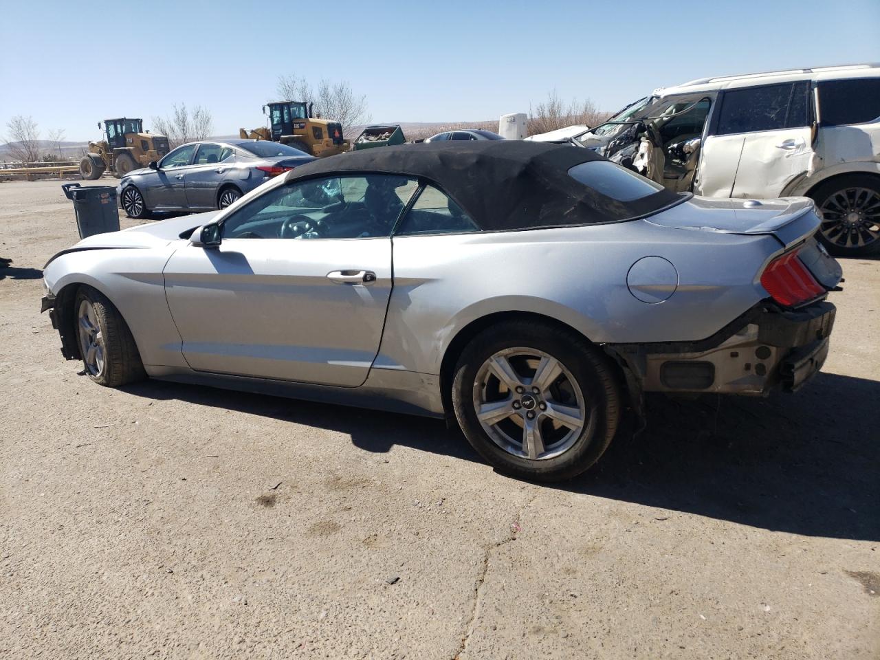 2020 Ford Mustang VIN 1FATP8UH9L5125406 Copart auction photo, side / front end damage thumbnail 2