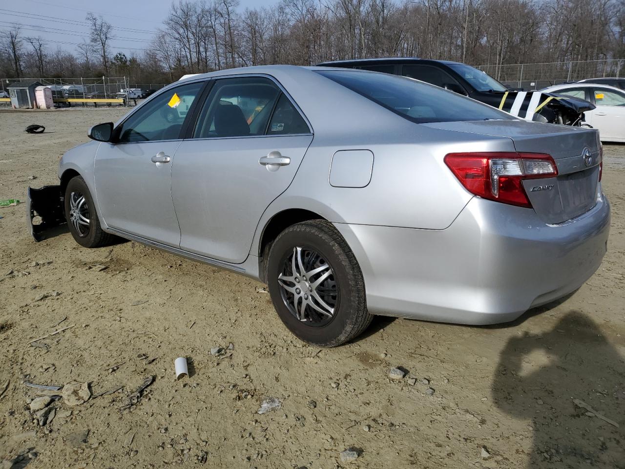 2012 Toyota Camry VIN 4T1BF1FK8CU022701 Copart auction photo, front end / side damage thumbnail 2