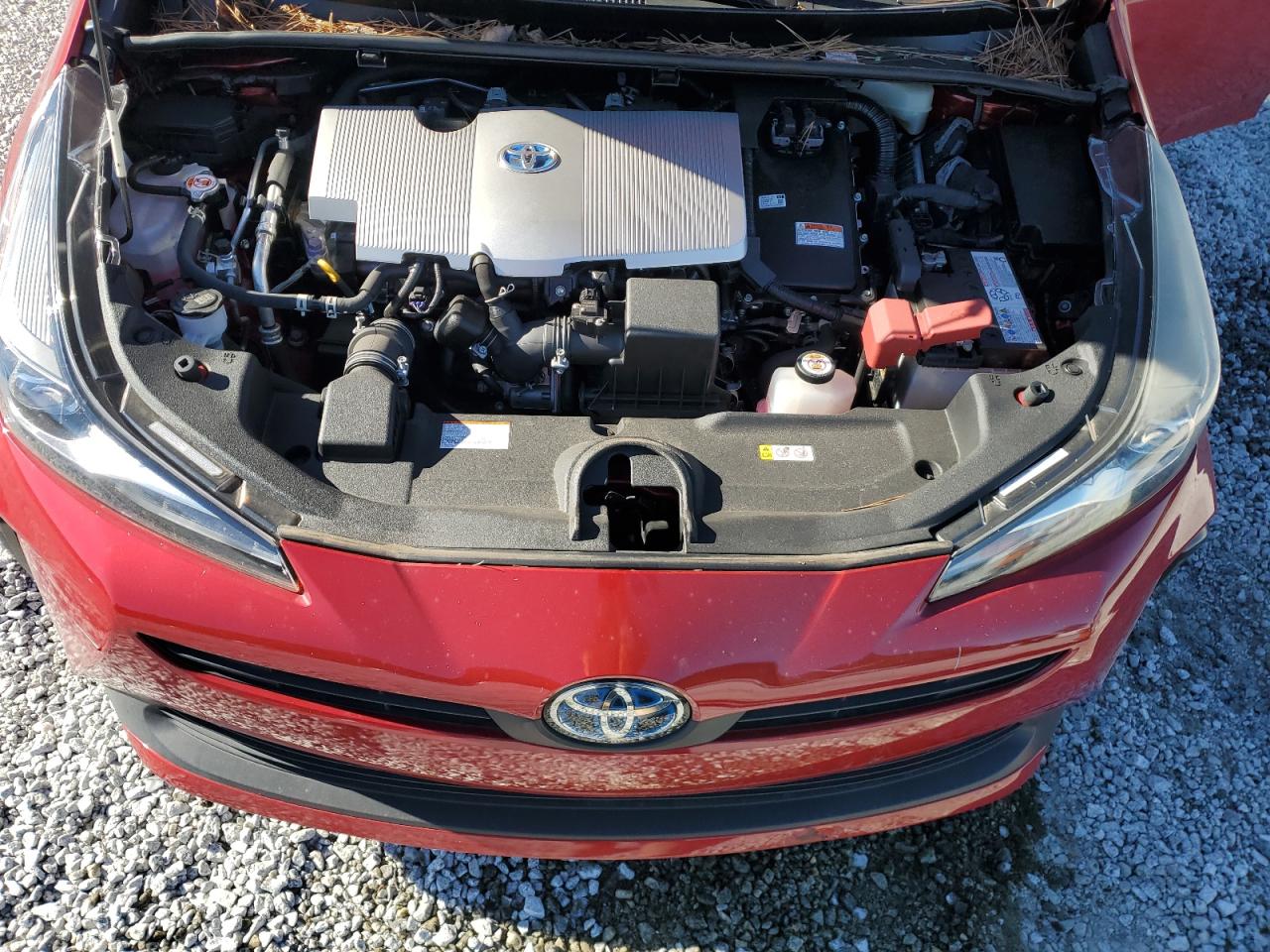 2022 Toyota Prius VIN JTDKAMFU5N3156371 Copart auction photo, side / rear end damage thumbnail 11