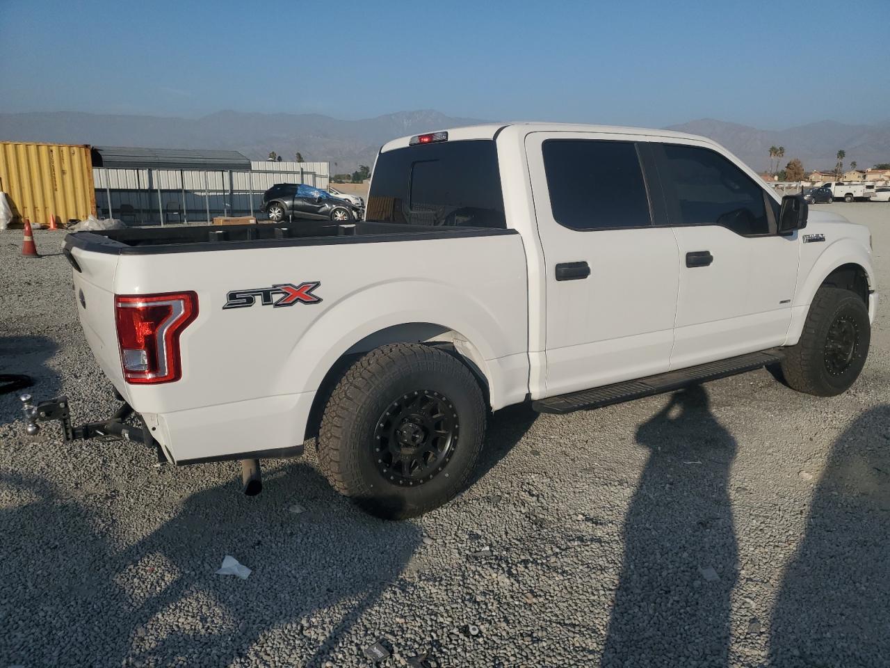 2017 Ford F-150 VIN 1FTEW1CP5HFA10860 Copart auction photo, rear end / side damage thumbnail 3