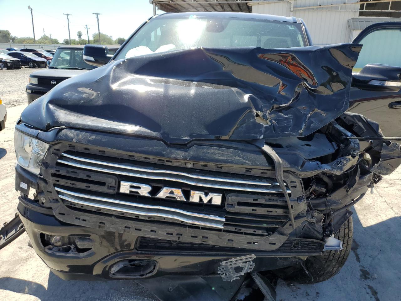 2019 RAM 1500 VIN 1C6SRFFTXKN903031 Copart auction photo, all over damage thumbnail 11