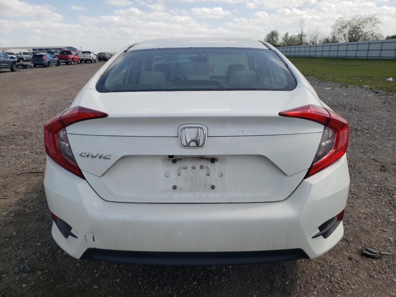 2018 Honda Civic VIN 19XFC2F54JE026142 Copart auction photo, side / minor dent/scratches damage thumbnail 6