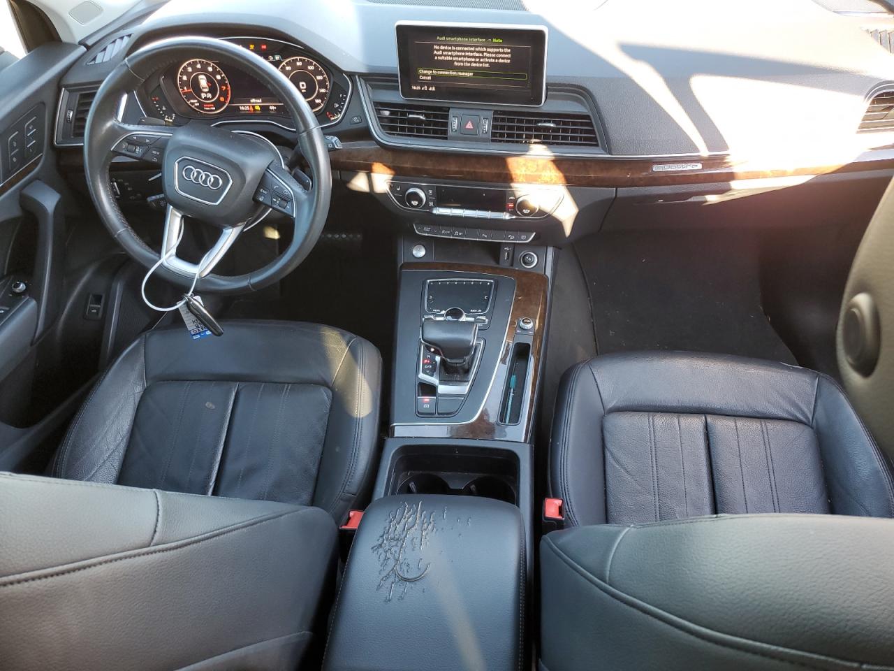 2018 Audi Q5 VIN WA1BNAFYXJ2159119 Copart auction photo, side / minor dent/scratches damage thumbnail 8