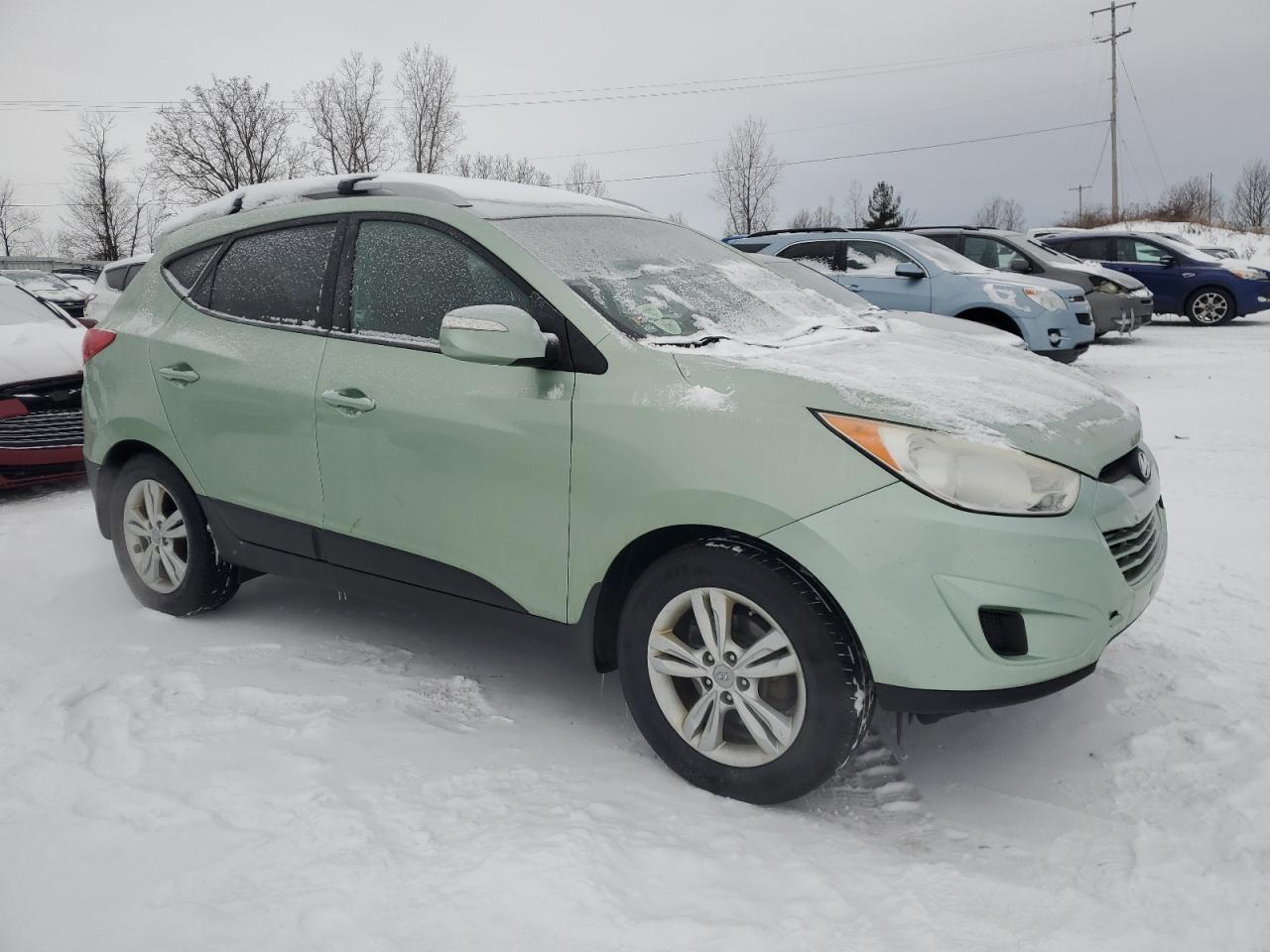 2012 Hyundai Tucson VIN KM8JU3AC5CU503518 Copart auction photo, front end damage thumbnail 4
