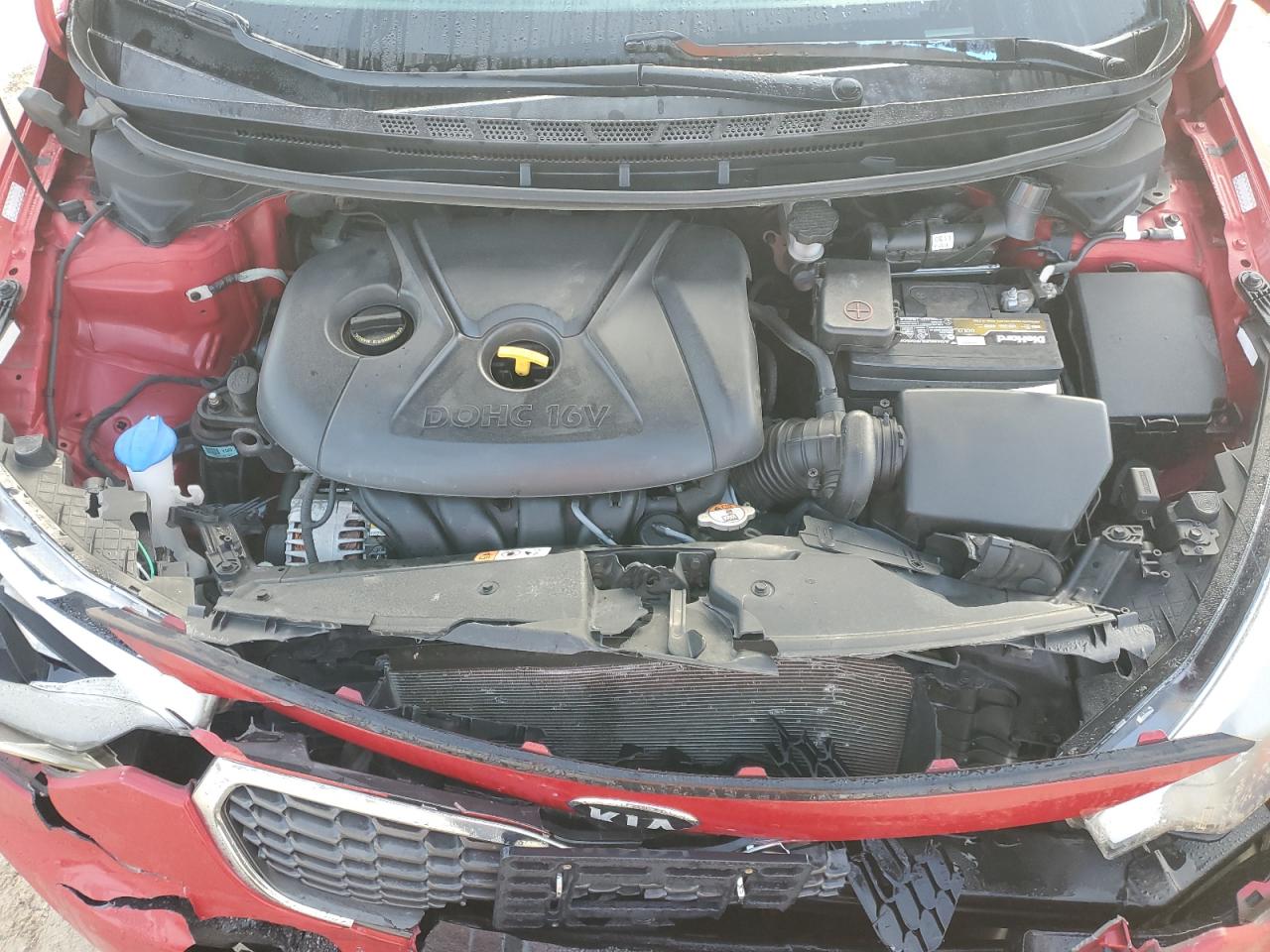 2016 KIA Forte VIN KNAFK4A62G5466604 Copart auction photo, front end / rear end damage thumbnail 11