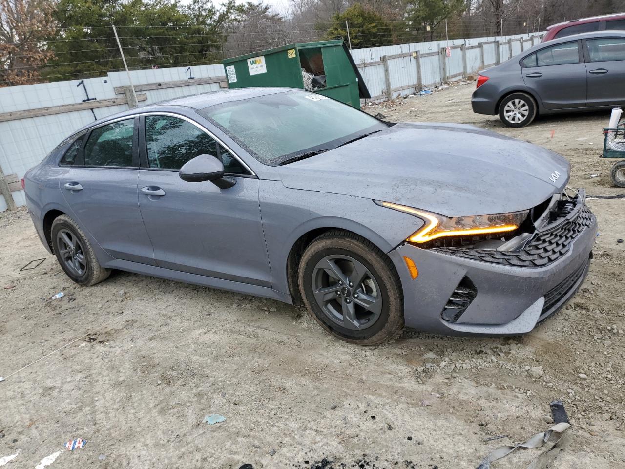 2022 KIA K5 VIN 5XXG24J29NG122913 Copart auction photo, front end damage thumbnail 4