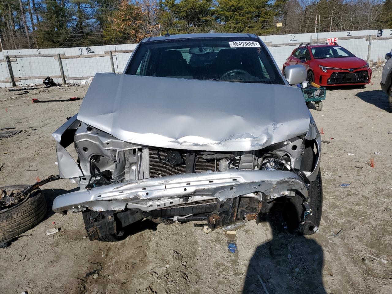 2012 Chevrolet Colorado VIN 1GCDSCFE1C8168736 Copart auction photo, front end / minor dent/scratches damage thumbnail 5