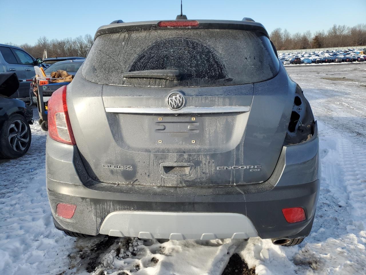 2015 Buick Encore VIN KL4CJESB4FB103502 Copart auction photo, all over damage thumbnail 6