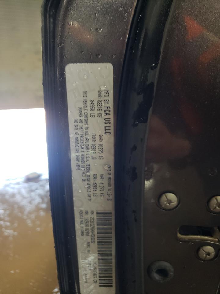 2017 Dodge Challenger VIN 2C3CDZAGXHH503192 Copart auction photo, all over / minor dent/scratches damage thumbnail 12